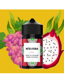 N’Subra 50 ml – 0 mg | Wax – Solana – Raisin africain & Fruit du dragon