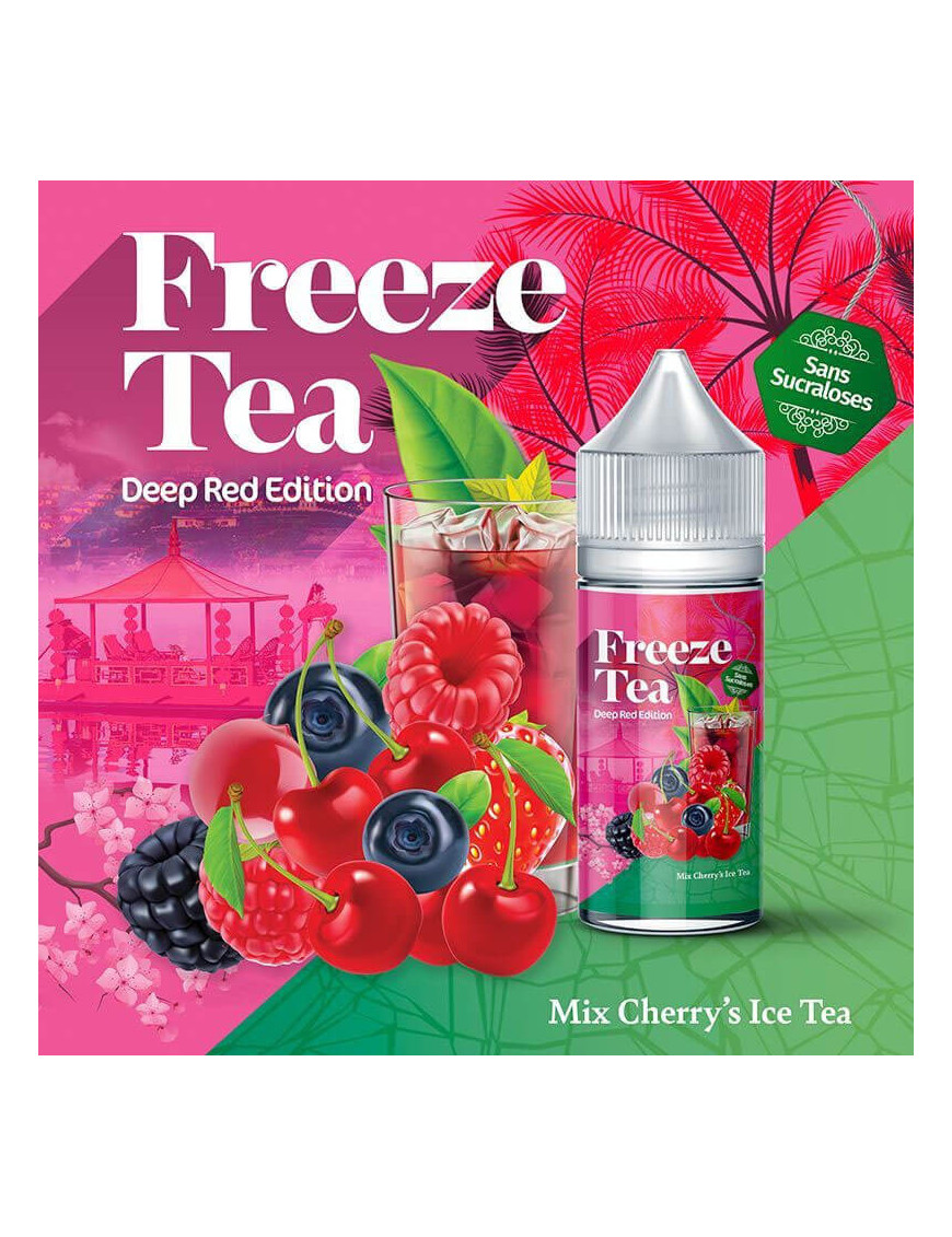 Concentré Mix Cherry's Ice Tea 30ml - Freeze Tea - Made In Vape