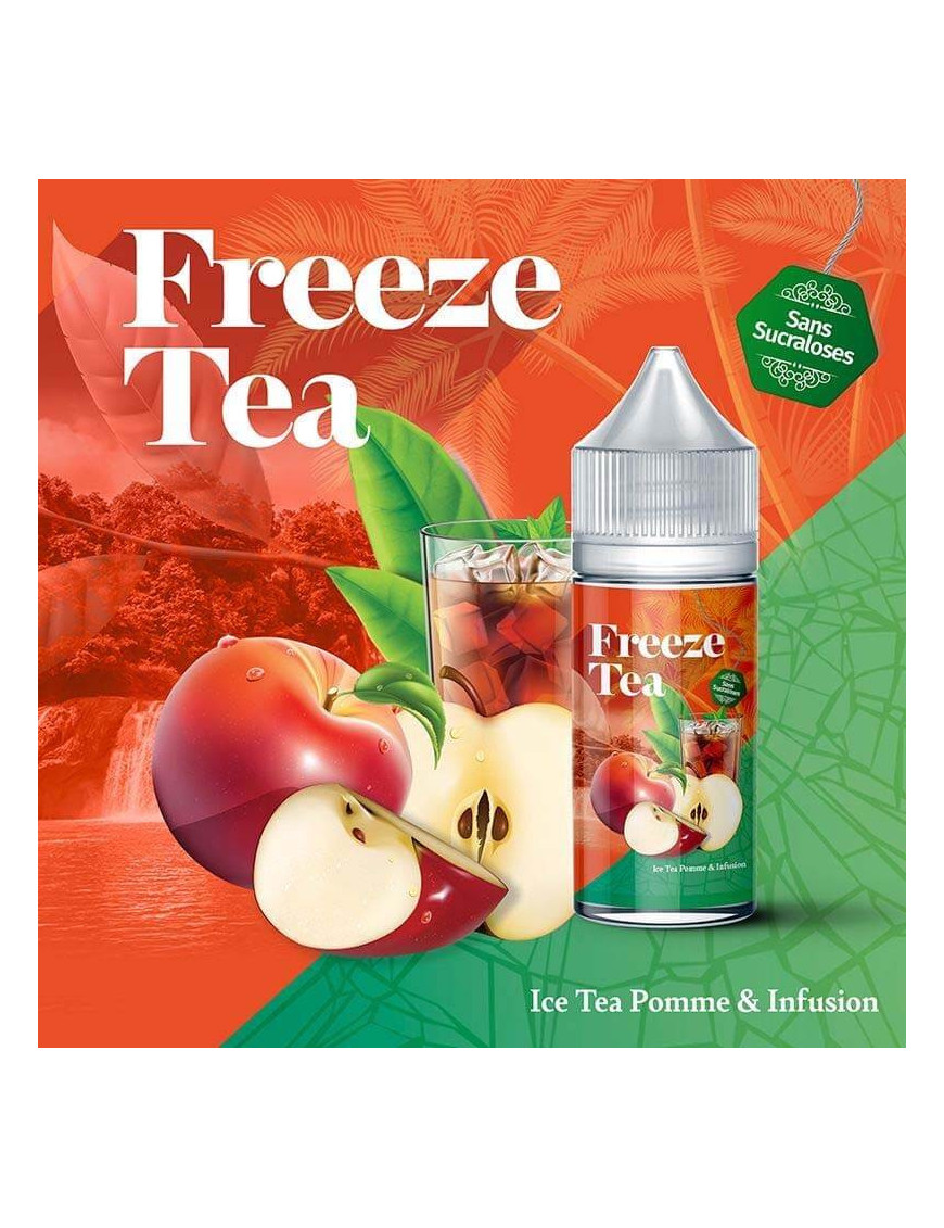 Konzentrat Ice Tea Apfel & Infusion 30 ml – Freeze Tea – Made In Vape