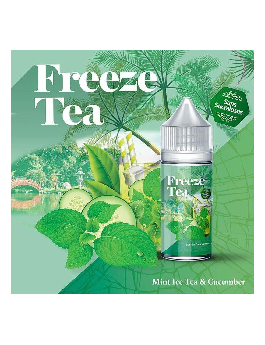 Konzentrat Mint Ice Tea & Gurke 30 ml – Freeze Tea – Made In Vape