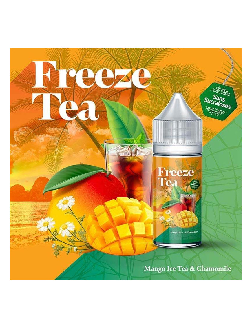 Konzentrat Mango Ice Tea & Kamille 30 ml – Freeze Tea – Made In Vape