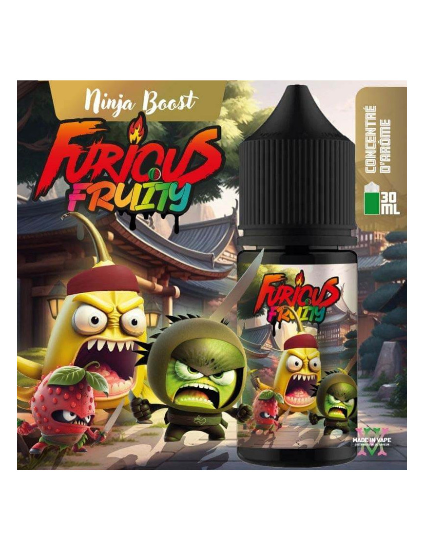 Concentré Ninja Boost 30 ml – Furious Fruity – Made In Vape