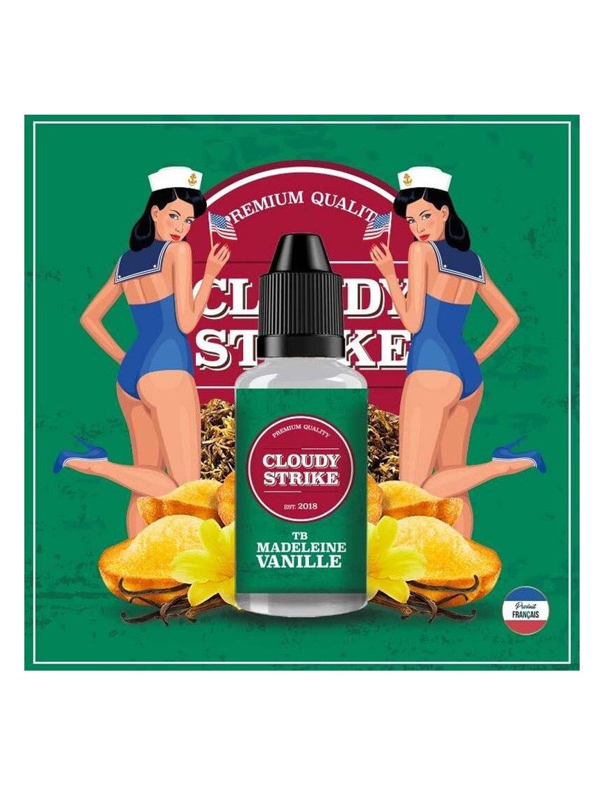 Konzentrat TB Madeleine Vanille 30 ml – Cloudy Strike – Made In Vape