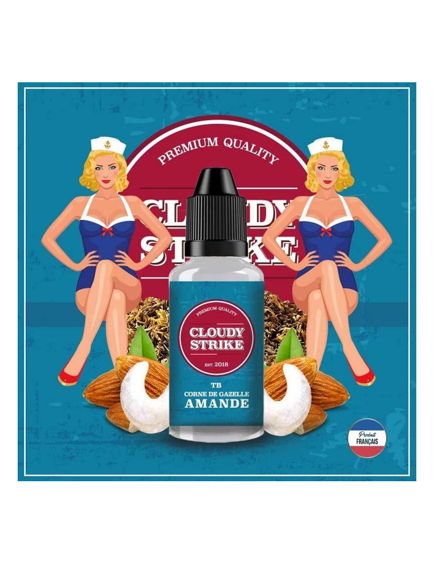 Konzentrat TB Corne de Gazelle Amande 30 ml – Cloudy Strike – Made In Vape
