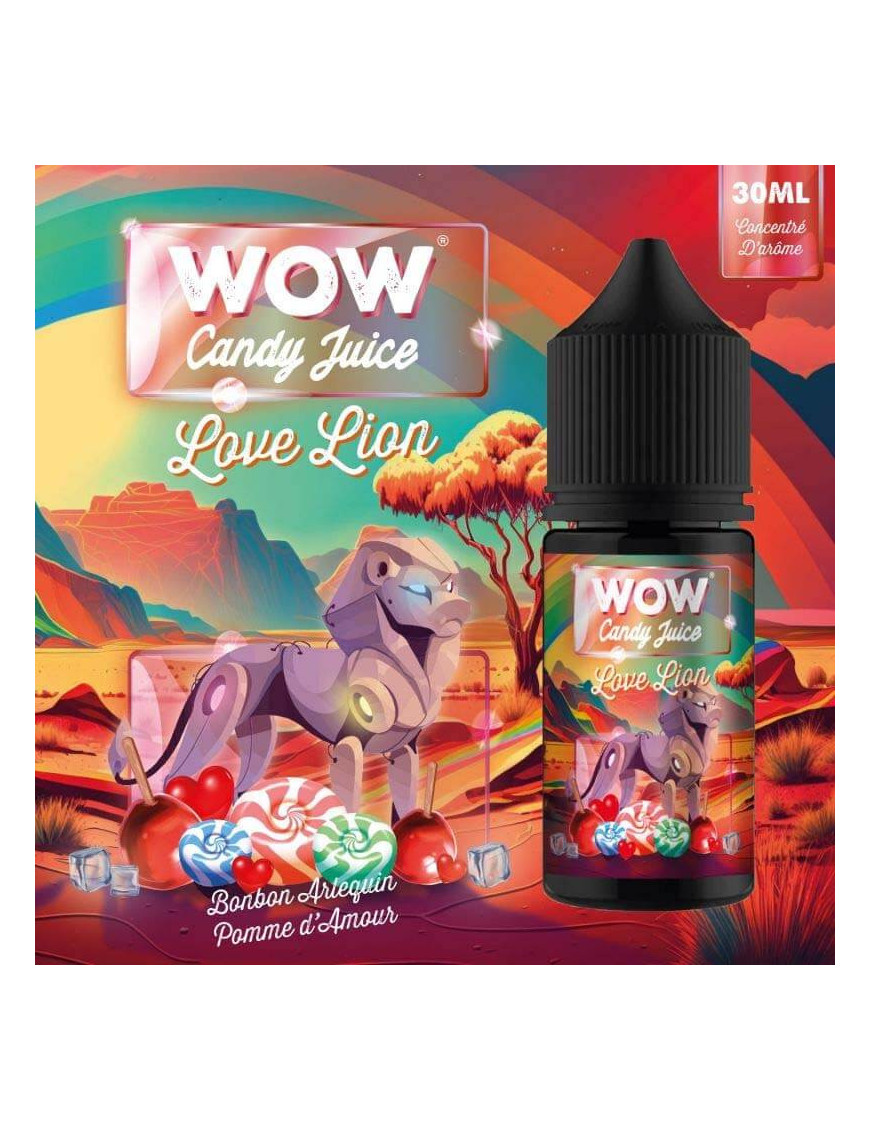 Konzentrat Love Lion 30 ml – WOW Candy Juice – Made In Vape