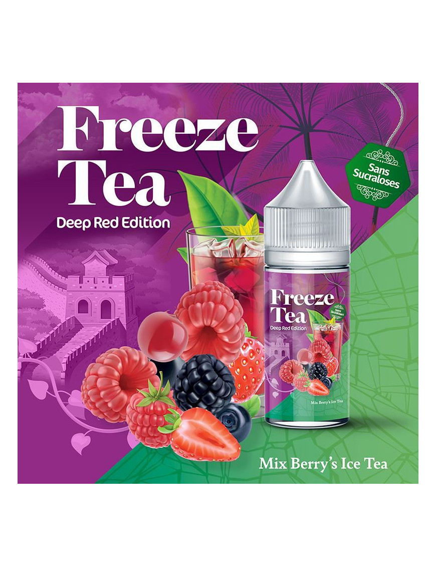 Konzentrat Mix Berry's Ice Tea 30ml - Freeze Tea - Made In Vape