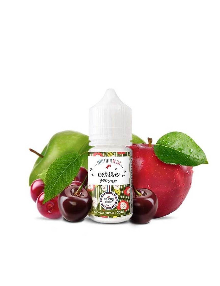 Concentré Tutti Fruiti du Coq Cerise Pomme 30 ml – Le Coq qui Vape