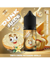 Concentré Tarte Crème Pâtissière Vanille 30ml - Dunk Juice Factory - Made In Vape
