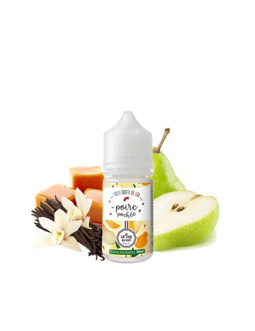 Concentré Poire Pochée 30 ml – Le Coq qui Vape