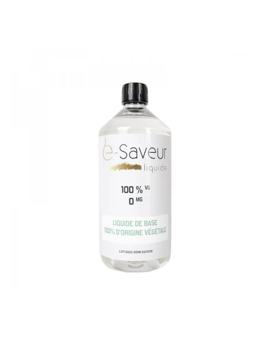 Base 100% VG 1L – e-Saveur | Base neutre pour e-liquide DIY