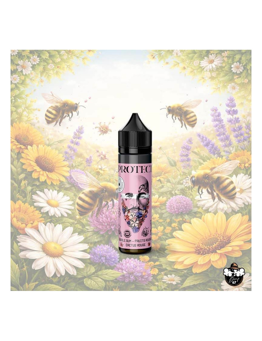Bubble Gum Früchte Rot Kaktus Rot 50 ml – Mellifère – Protect