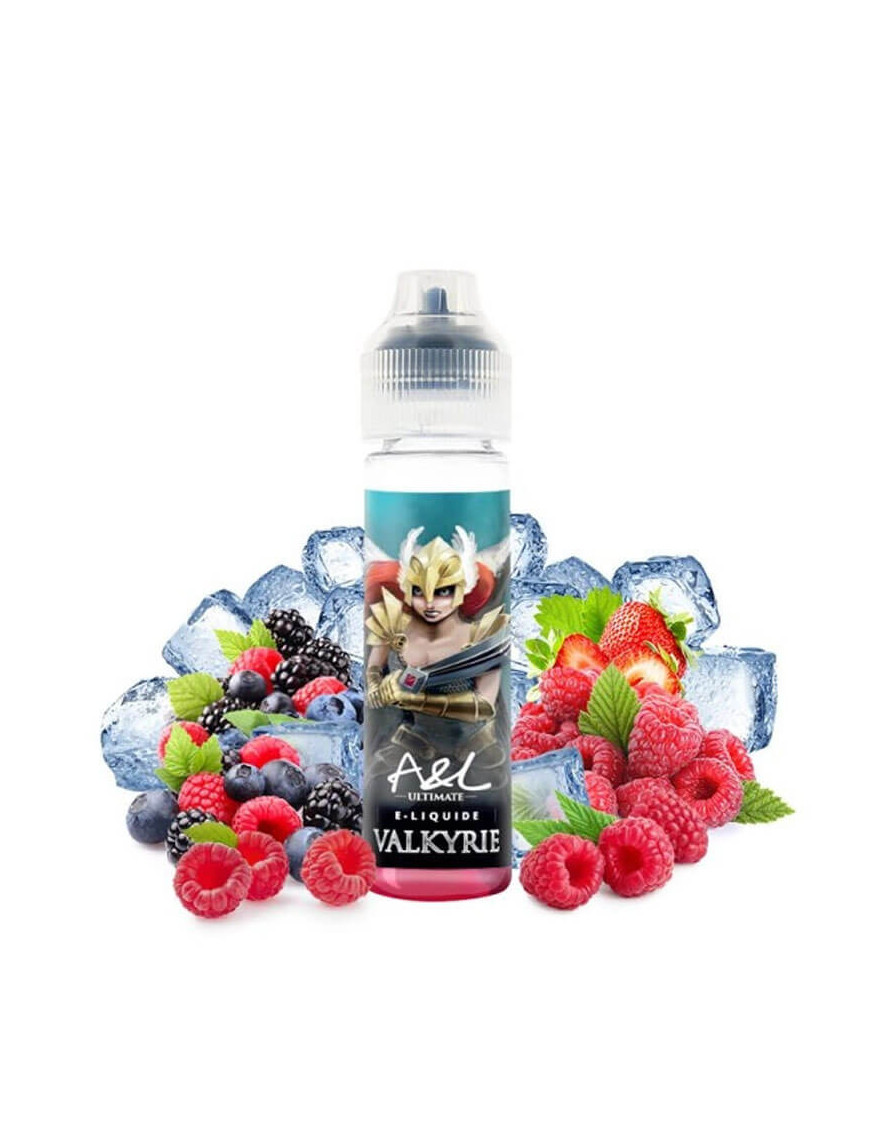 Valkyrie 0mg 50ml - Ultimate par A&L | E-liquide framboise fraîche