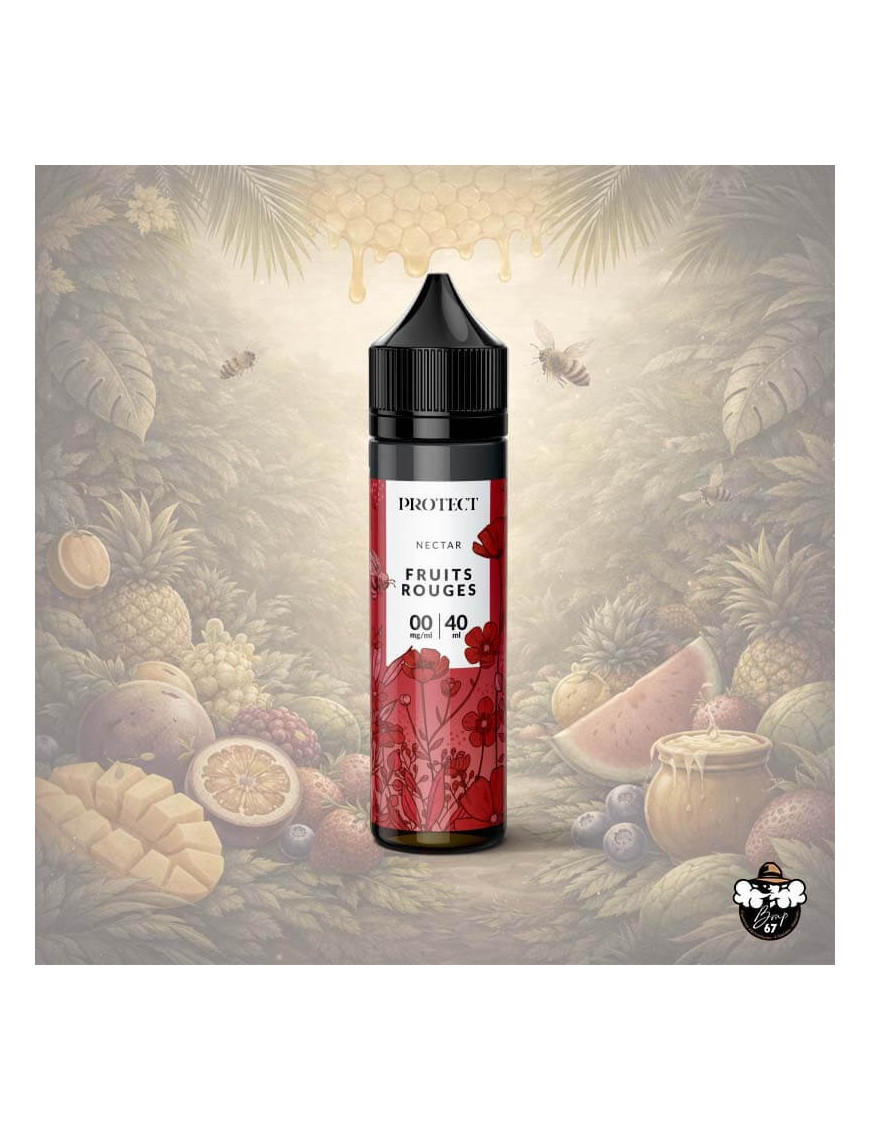 Fruit rouges 40ml 0 mg – Protect | Gamme Nectar