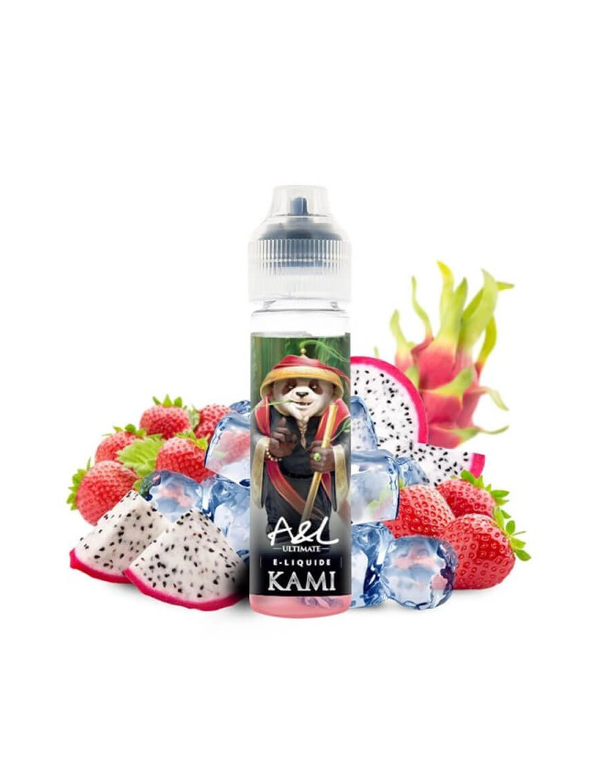 Kami 0mg 50ml - Ultimate par A&L | E-liquide fraise fruit du dragon frais