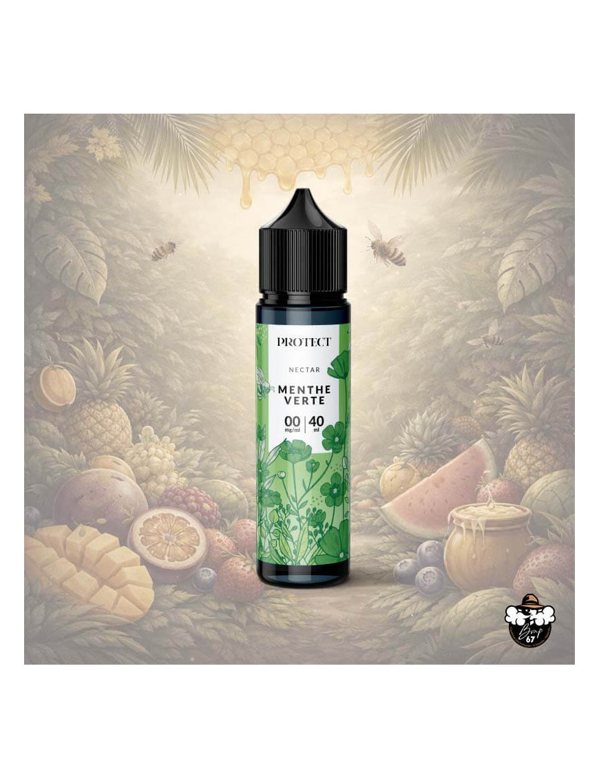 Menthe Verte 40ml 0 mg – Protect | Nectar 50/50