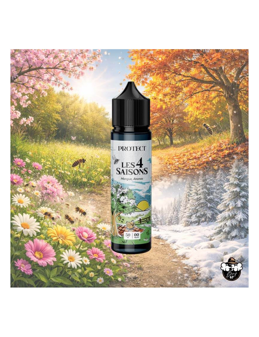 Mangue Ananas 50 ml 0 mg – Protect | Les 4 Saisons