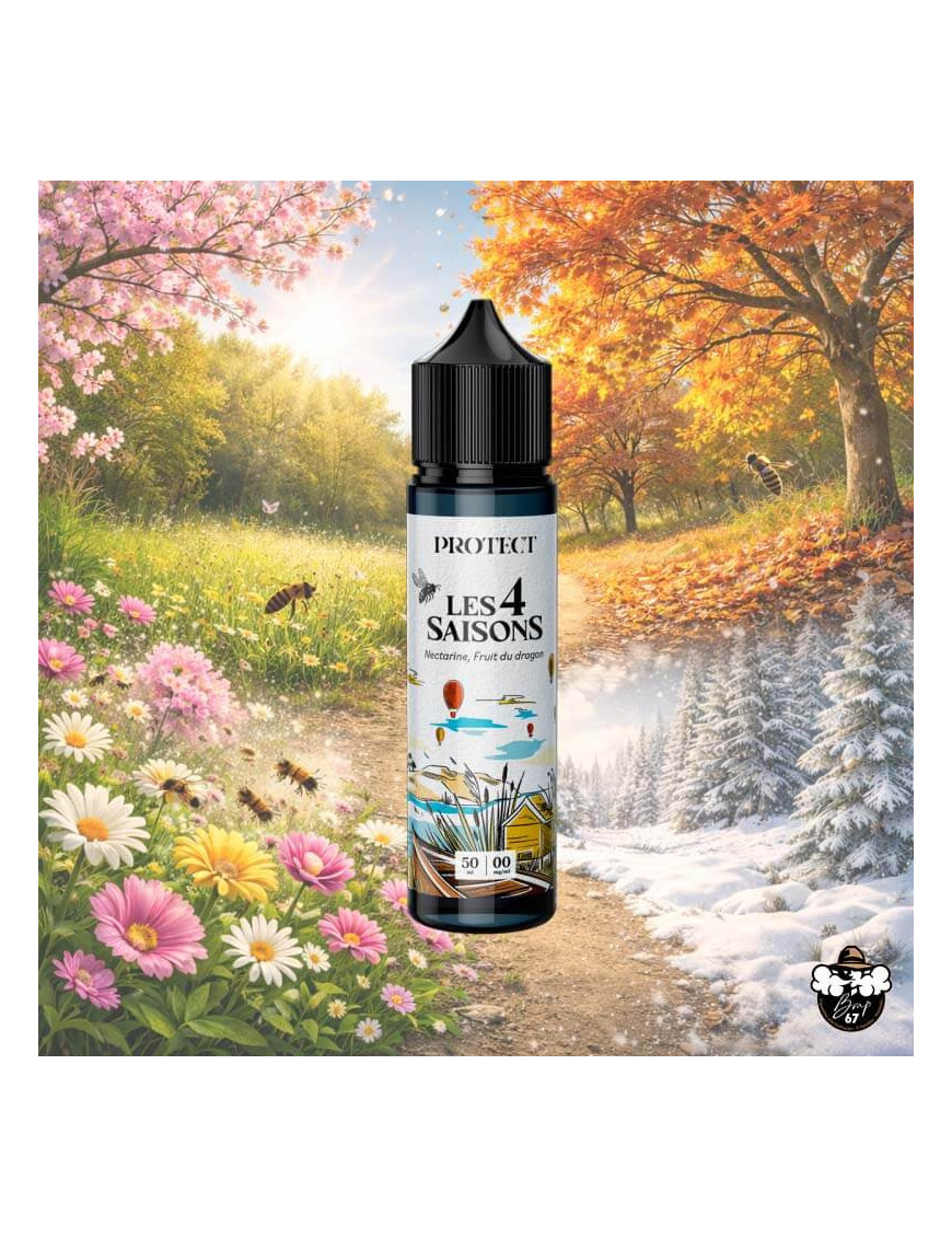 Nectarine Fruit du Dragon 50ml 0 mg – Protect | Les 4 Saisons