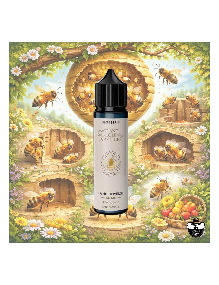 La Nettoyeuse Protect 50 ml 0 mg | Tabac neutre 50/50