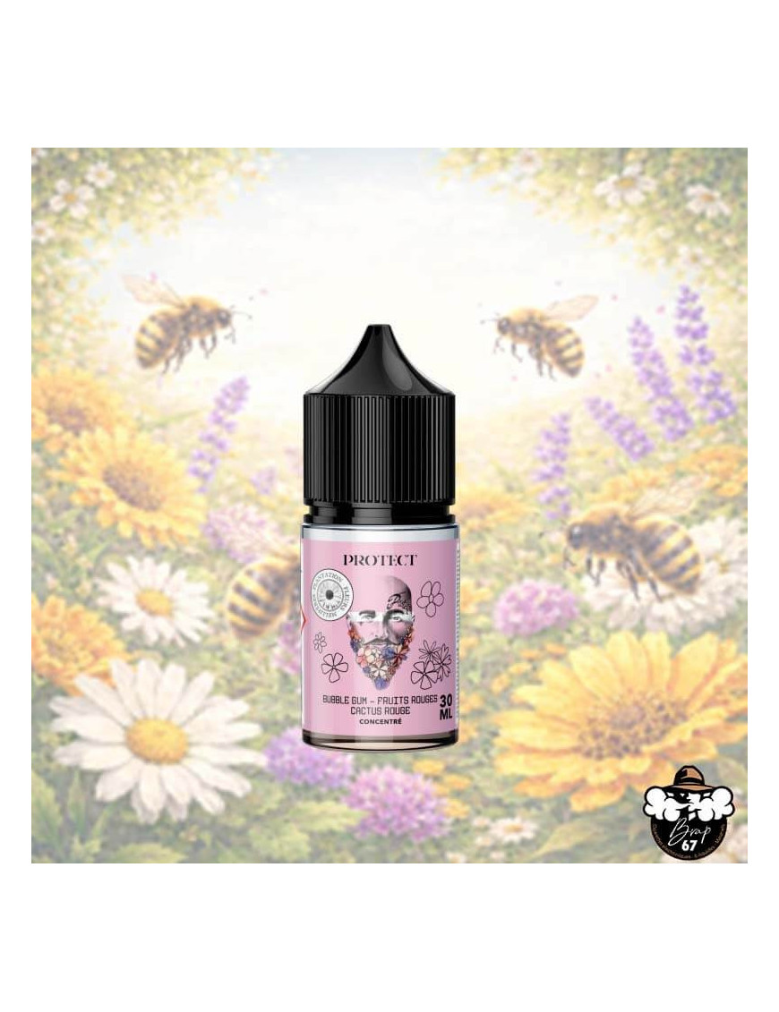 Concentré Bubble Gum Fruits Rouges Cactus 30ml Protect