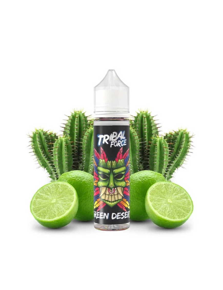 Green Desert 0mg 50ml - Tribal Force | E-liquide cactus et citron vert