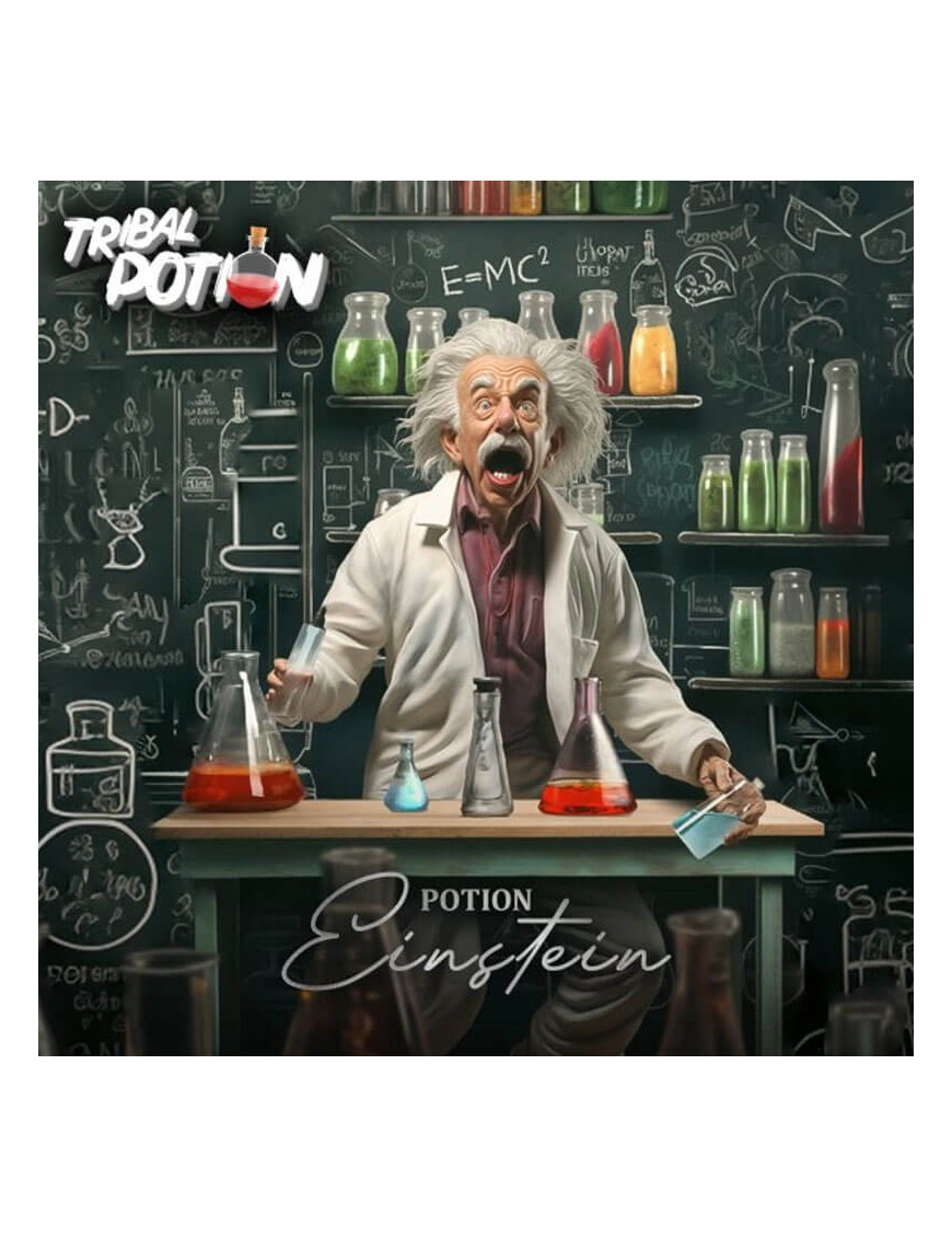 Potion Einstein (Fraise/Grenade/Fruit du serpent/Baies noires) 0mg 50ml - Tribal Potion - Tribal Force | E-liquide fruité et exo