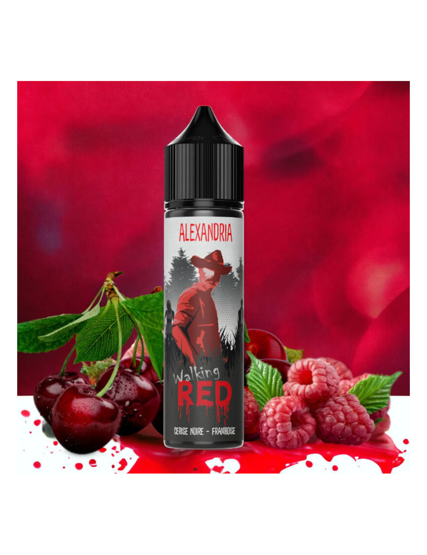 Alexandria 50ml - Walking Red - Solana | E-liquide cerise noire framboise