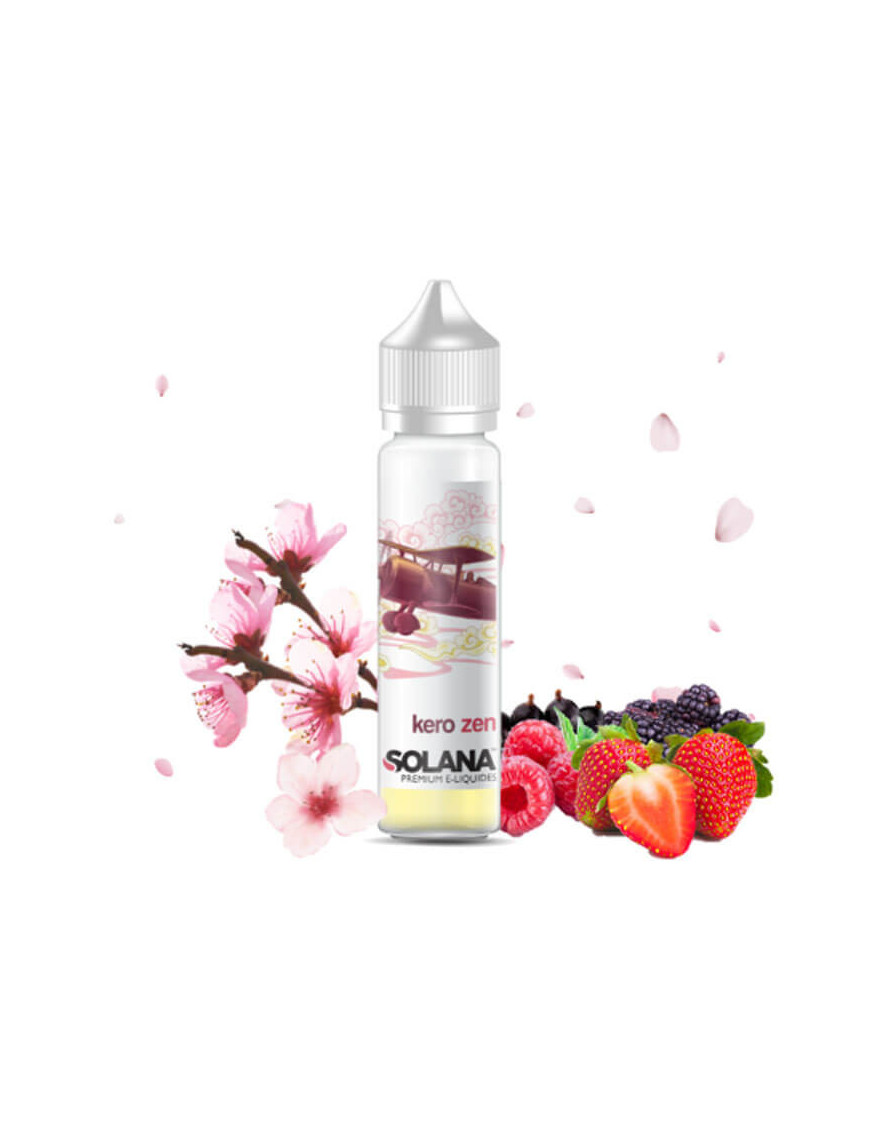 Kero Zen 50ml - Fruités Frais - Solana | E-liquide fruits rouges sakura frais