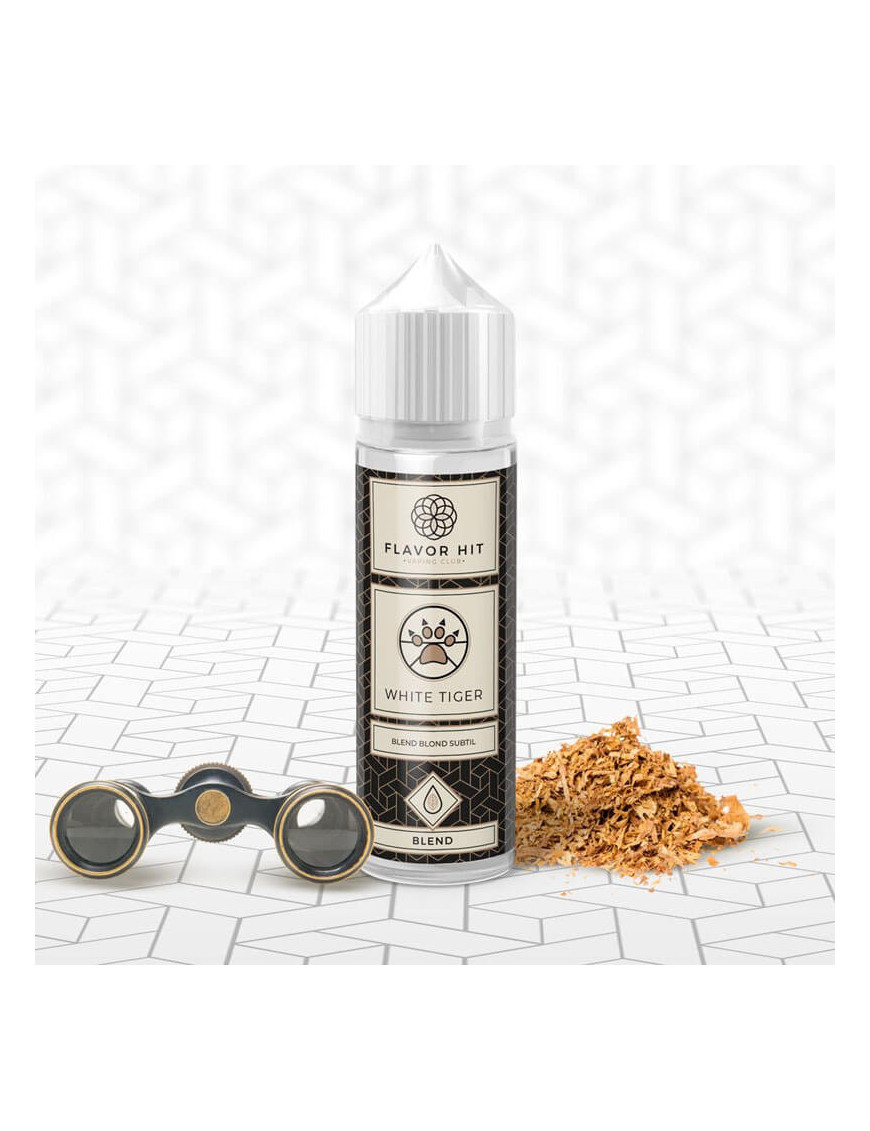 White Tiger 0mg 50ml - Flavor Hit | E-liquide blend blond cassonade