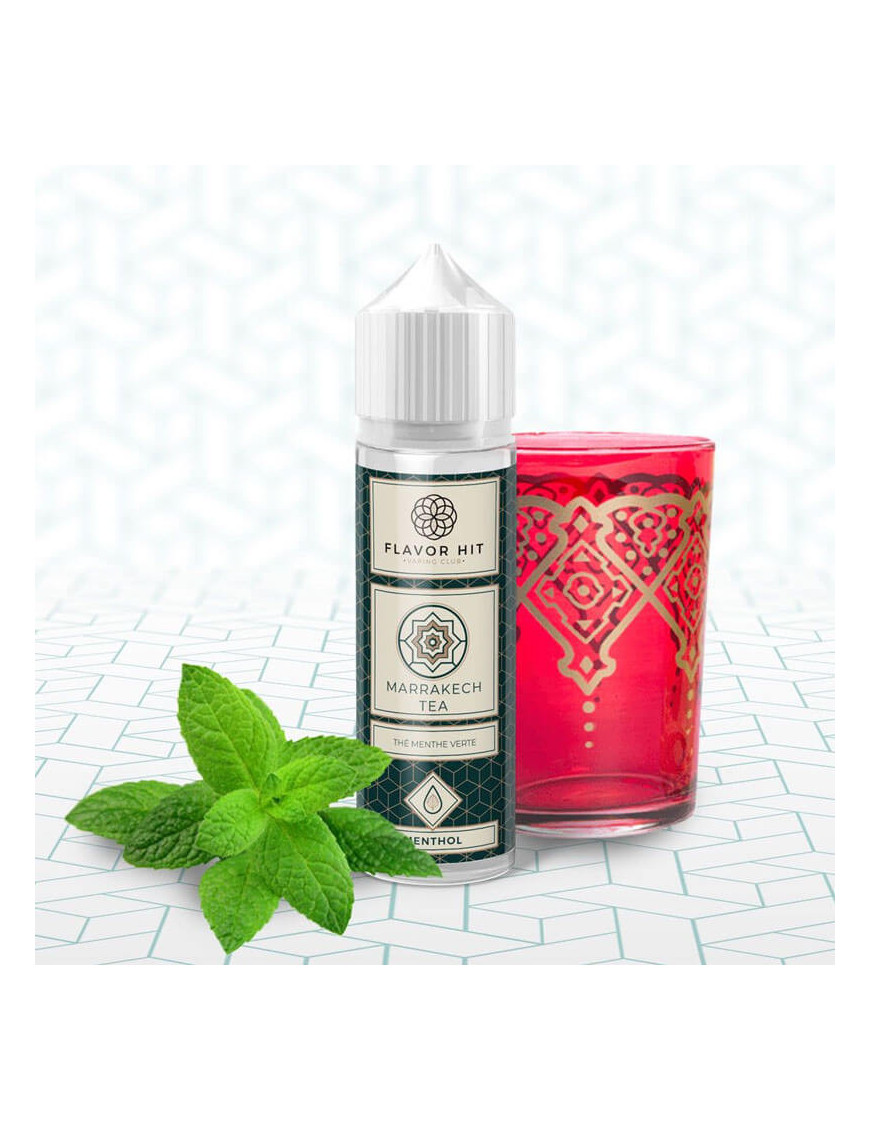 Marrakech Tea 0mg 50ml - Flavor Hit | E-liquide thé vert à la menthe