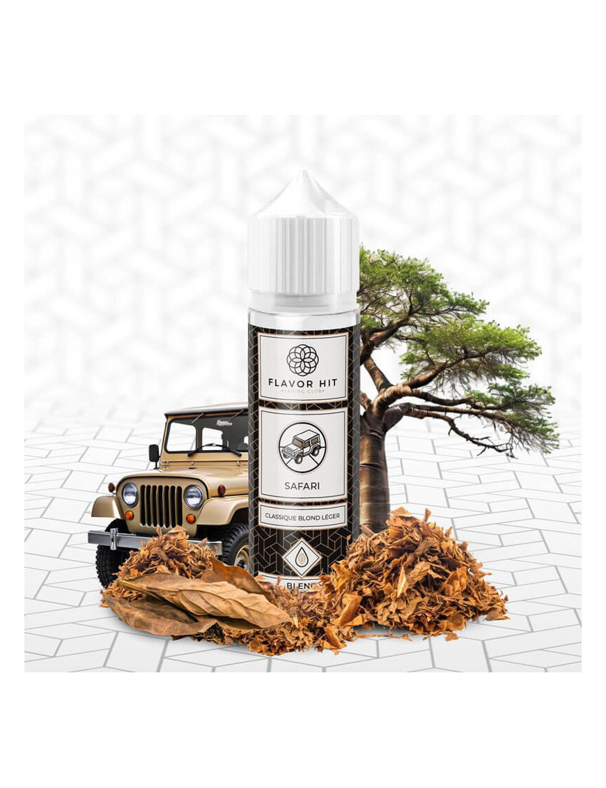 Safari 0mg 50ml - Flavor Hit | E-liquide blend blond classique