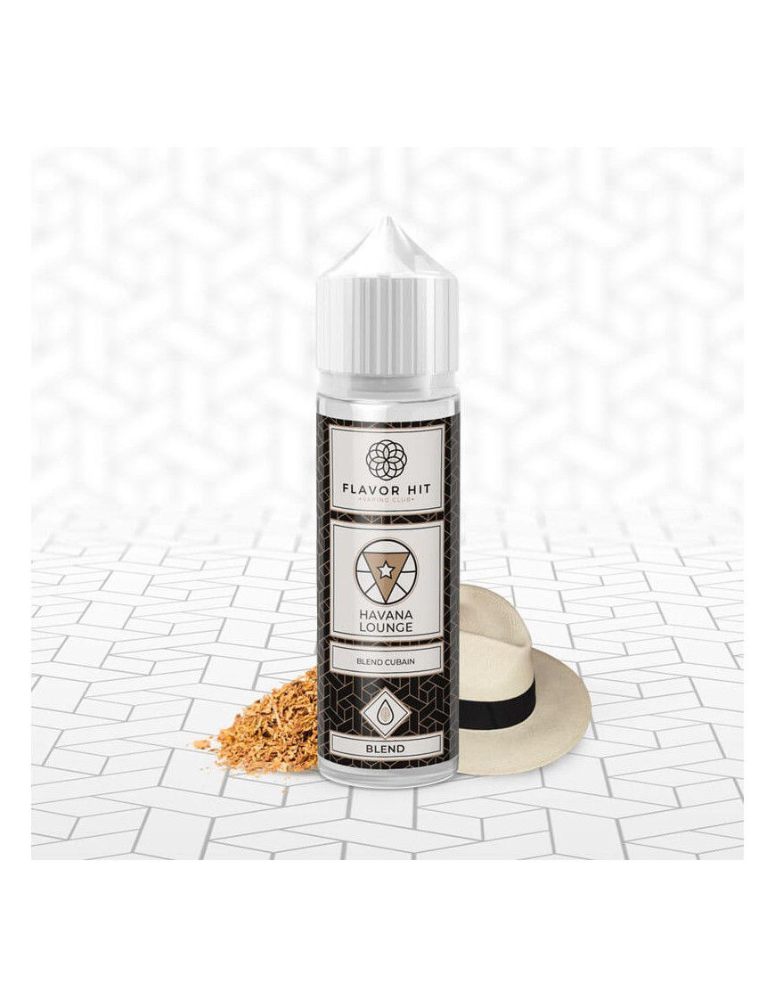 Havana Lounge 0mg 50ml - Flavor Hit | E-liquide tabac brun et cubain