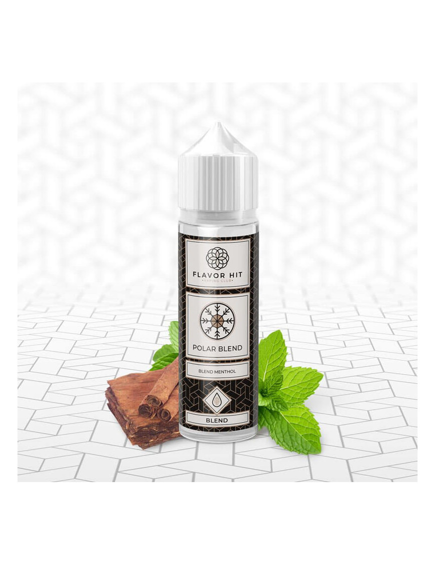 Polar Blend 0mg 50ml - Flavor Hit | E-liquide tabac blond et menthe fraîche