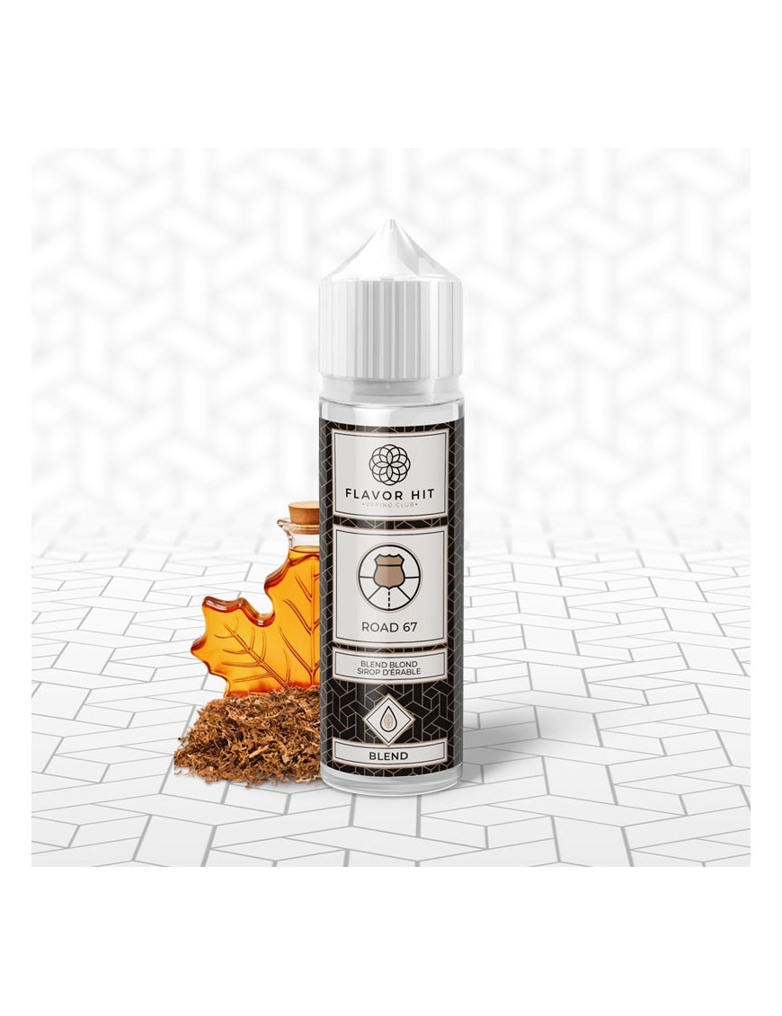 Road 67 0mg 50ml - Flavor Hit | E-liquide tabac blond et sirop d’érable