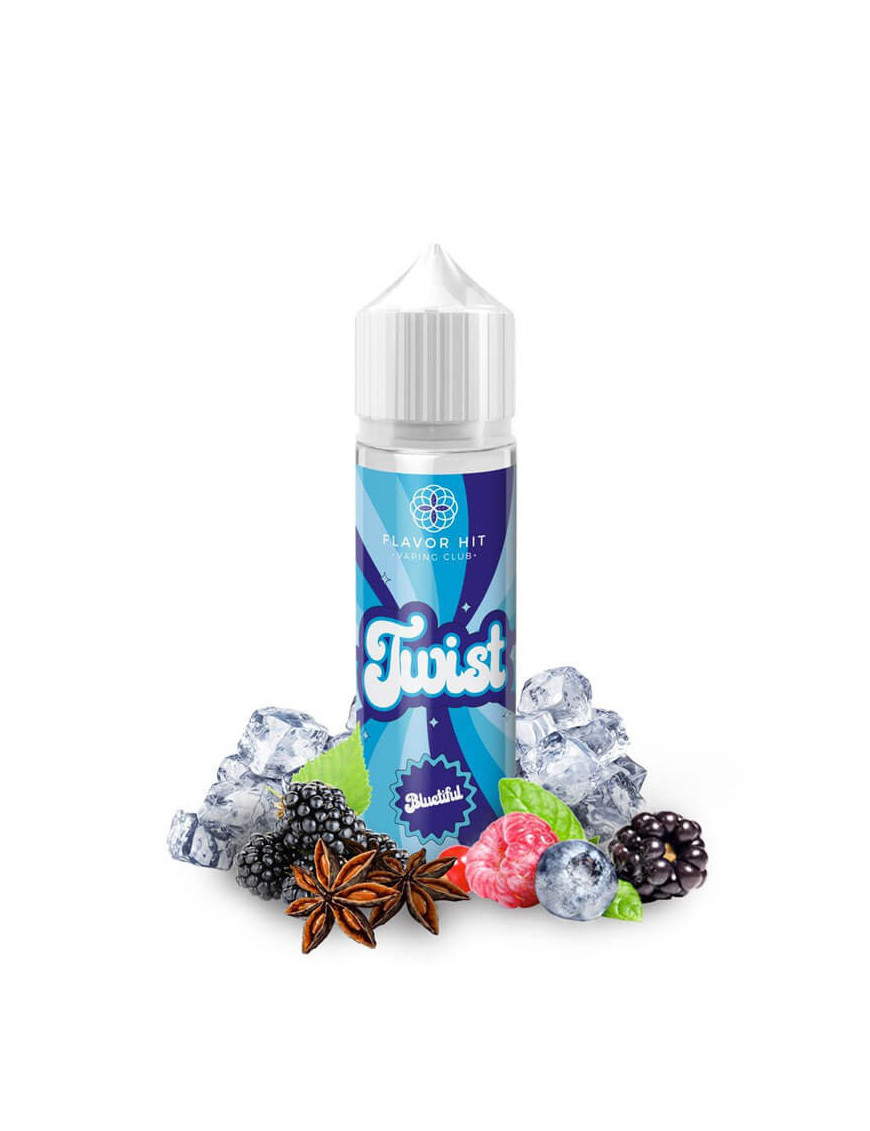 Bluetiful 0mg 50ml - Flavor Hit | E-liquide fruits bleus, anis et fraîcheur