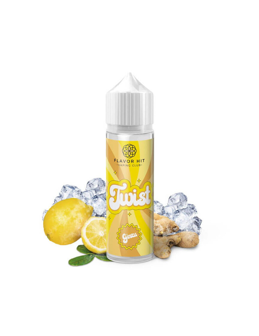 Ginzu 0mg 50ml - Flavor Hit | E-liquide citron, gingembre et fraîcheur