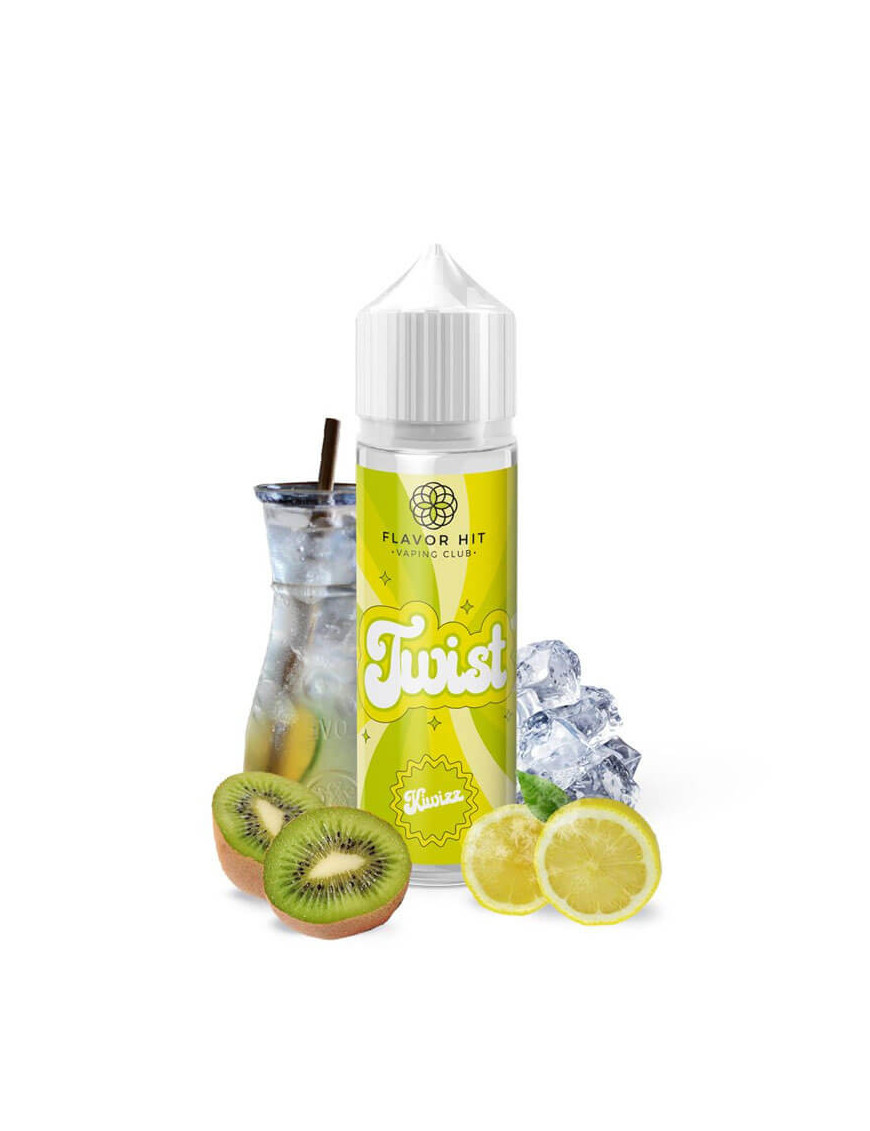 Kiwizz 0mg 50ml - Flavor Hit | E-liquide kiwi, citron, limonade et fraîcheur