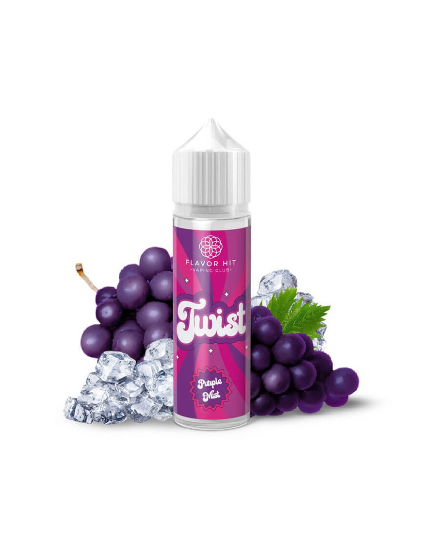 Purple Mist 0mg 50ml - Flavor Hit | E-liquide raisin, soda et fraîcheur