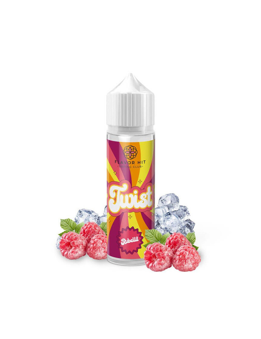 Rubellit 0mg 50ml - Flavor Hit | E-liquide framboise, crumble et fraîcheur