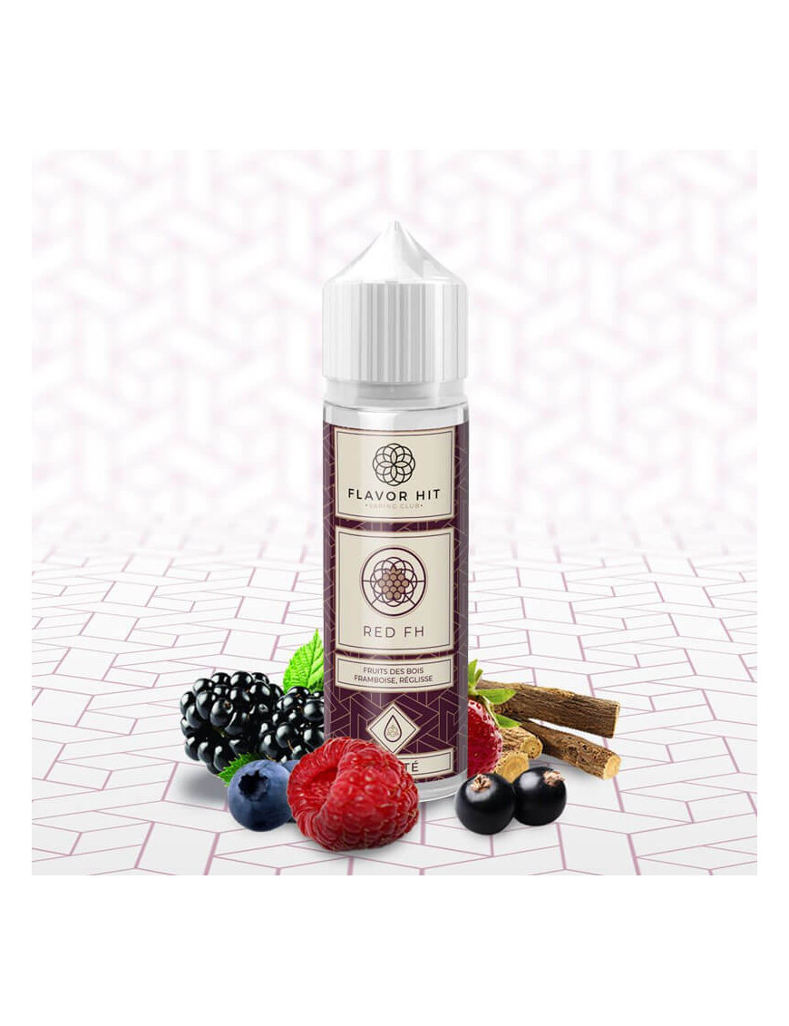 Red FH 0mg 50ml - Flavor Hit | E-liquide fruits rouges, anis et réglisse