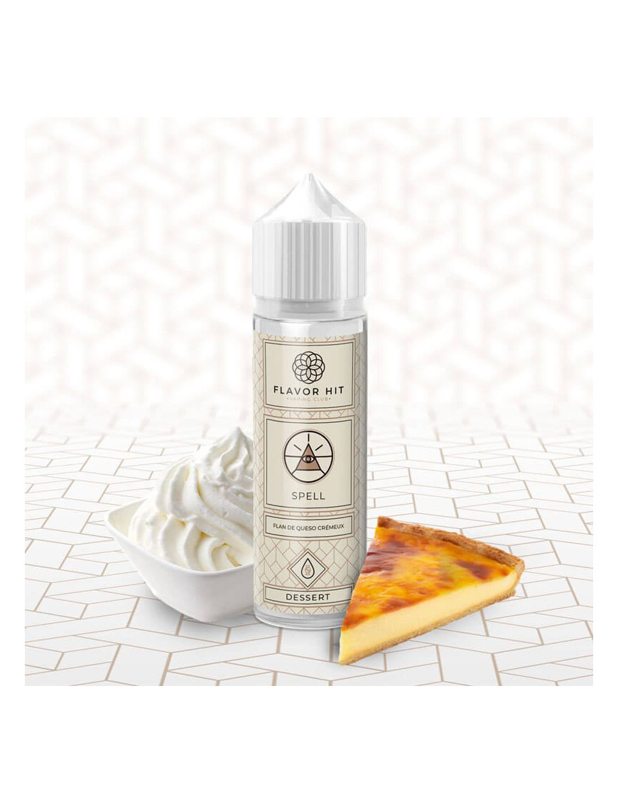 Secret Spell 0mg 50ml - Flavor Hit | E-liquide flan de queso, vanille et caramel