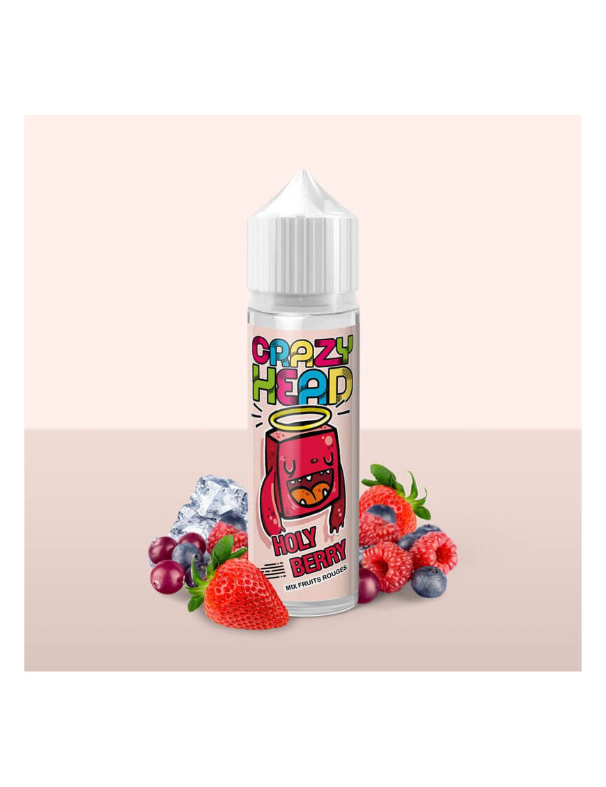 Holy Berry 0mg 50ml - Flavor Hit | E-liquide framboise, mûre, groseille et fraîcheur
