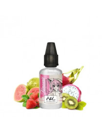 Kawaii Aroma-Konzentrat 30 ml von Les Créations A&L, eine fruchtige Mischung aus Guave, Drachenfrucht, Kiwi und Erdbeere.