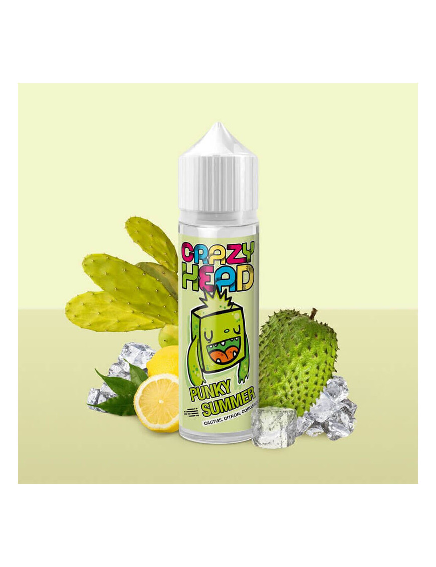 Punky Summer 0mg 50ml - Flavor Hit | E-liquide cactus, citron, corossol et fraîcheur