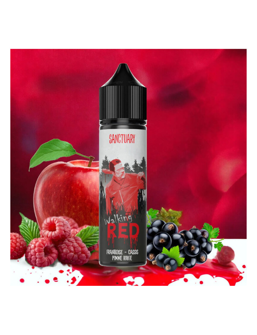 Sanctuary 0mg 50ml - Solana | E-liquide framboise, cassis, pomme rouge et fraîcheur