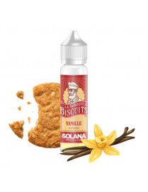 Vanille Suprême 0mg 50ml - Solana | E-liquide biscuit au beurre et vanille