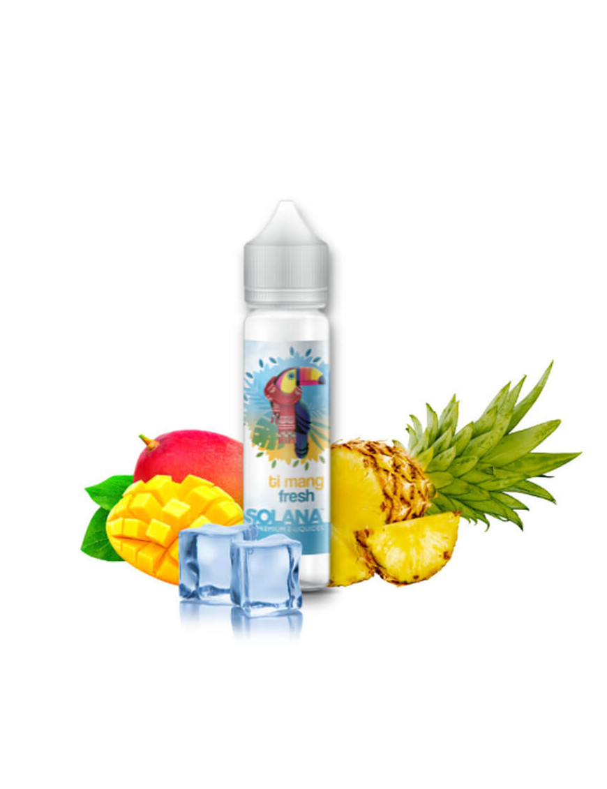 Ti Mang Fresh 0mg 50ml - Solana | E-liquide mangue ananas frais