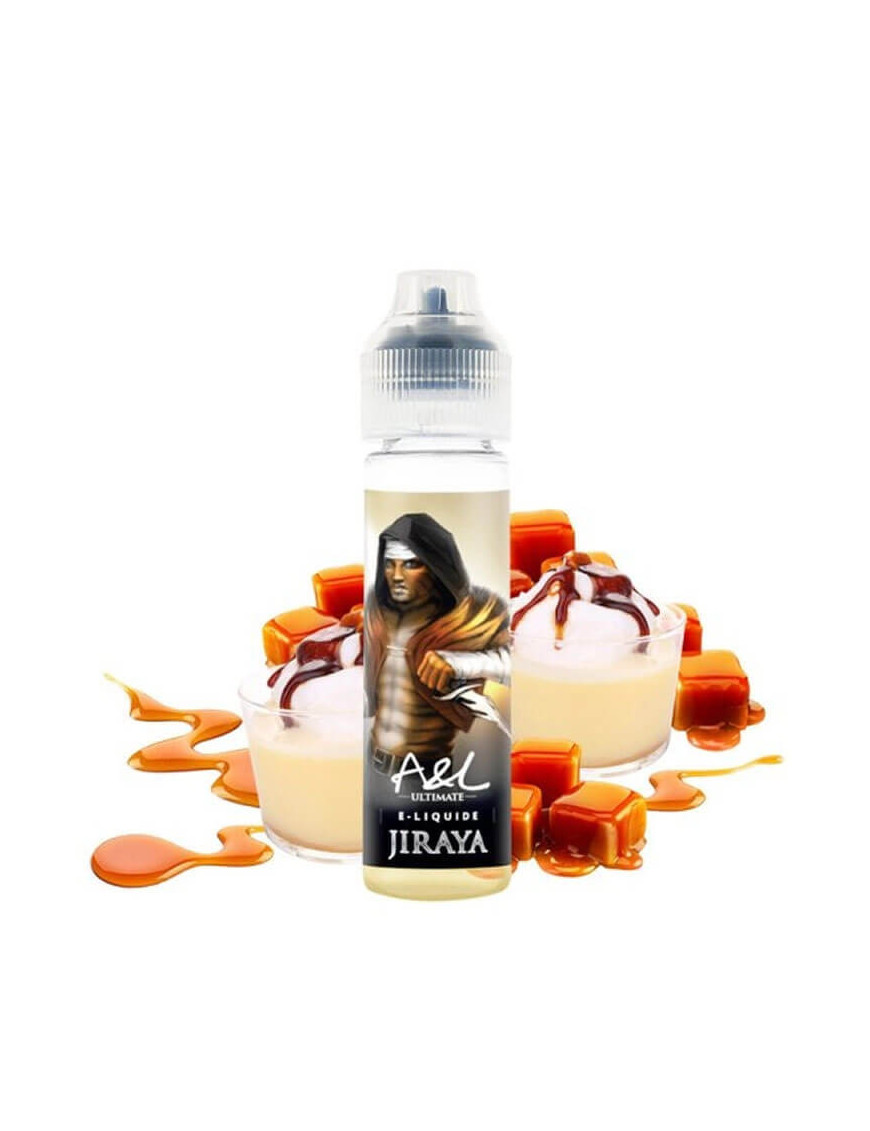 Jiraya 0mg 50ml – A&L Ultimate | E-liquide île flottante et caramel