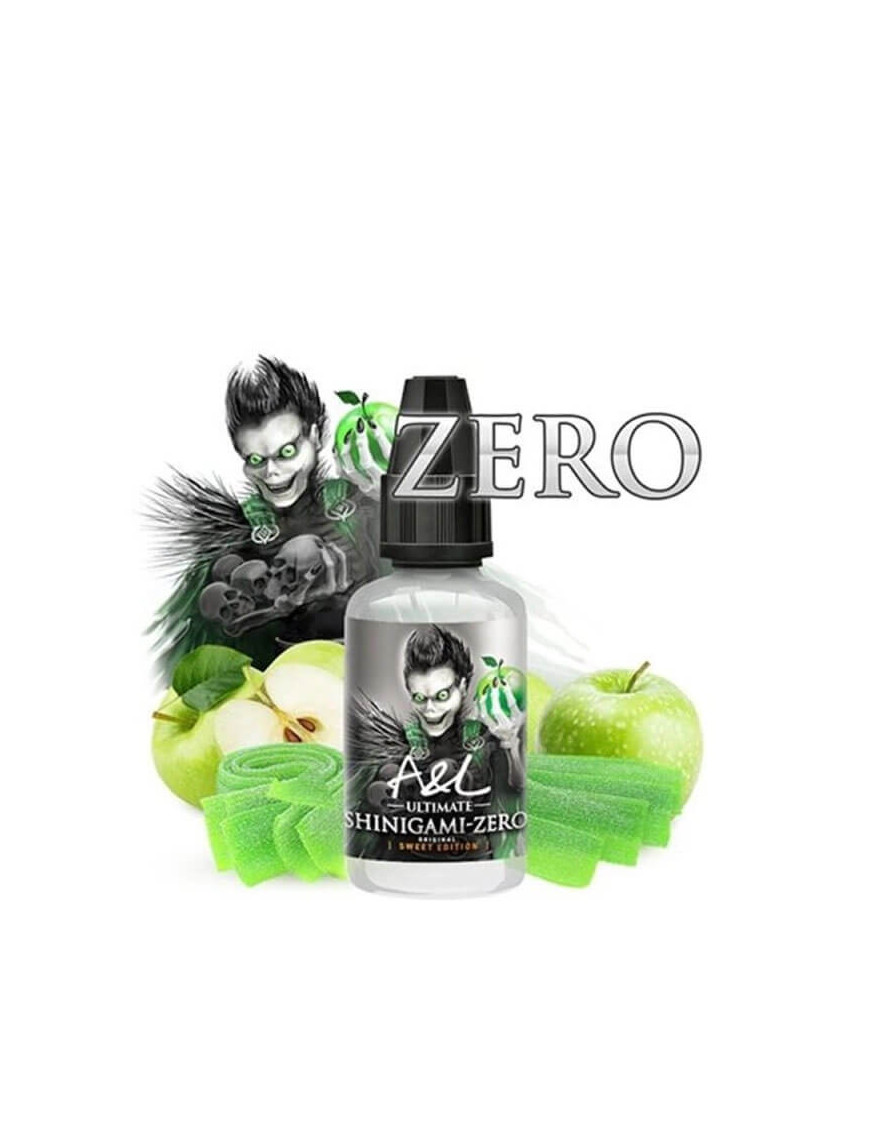 Concentré Shinigami Zero Sweet Edition 30ml – Ultimate – A&L | Arôme pomme verte acidulée sans fraîcheur ni colorant
