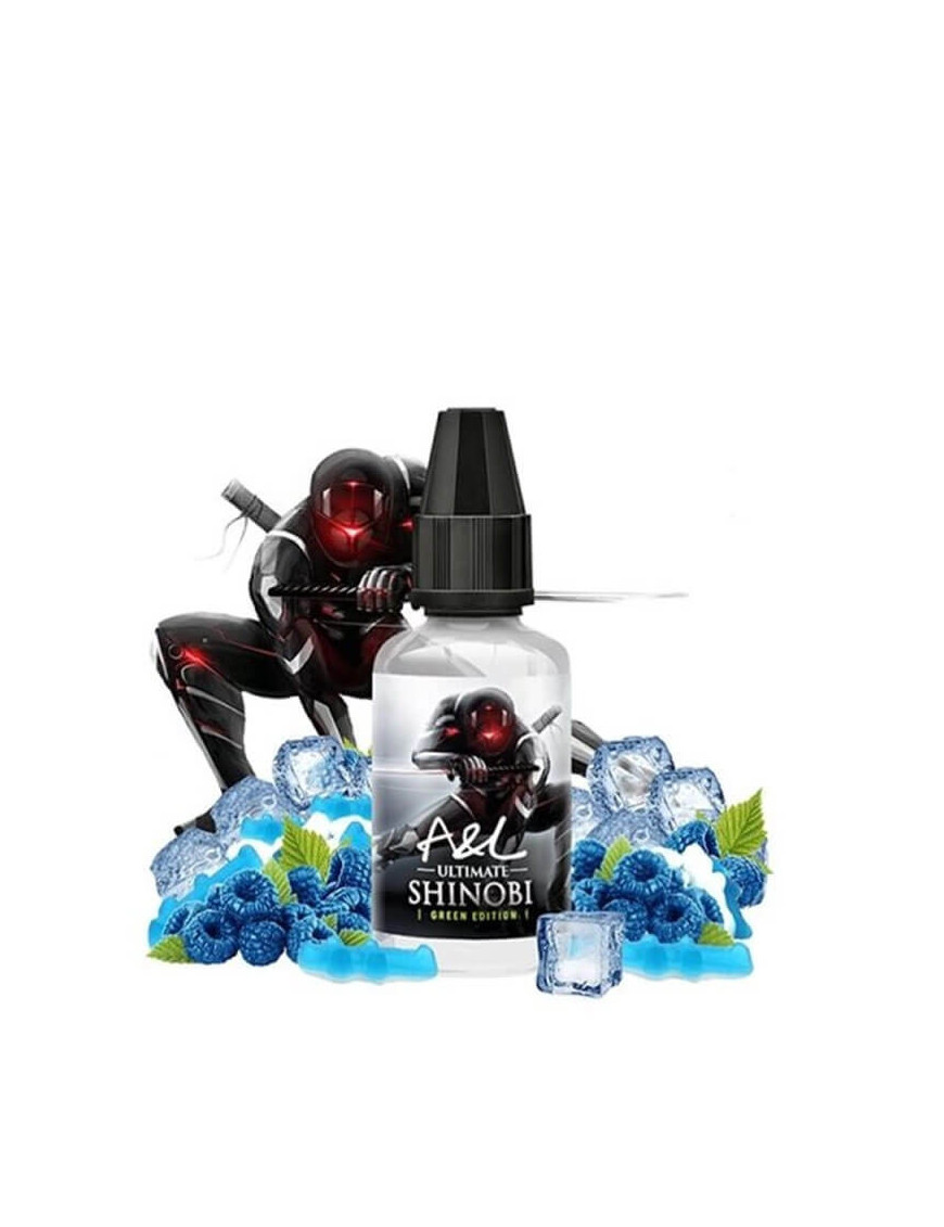Concentré Shinobi Green Edition 30ml – Ultimate – A&L | Arôme fruits rouges exotiques frais sans sucralose