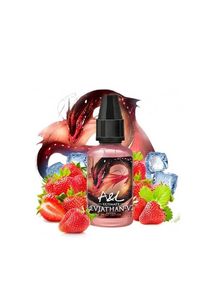 Concentré Leviathan V2 Sweet Edition 30ml – Ultimate – A&L | Arôme fraise fraîche sucrée